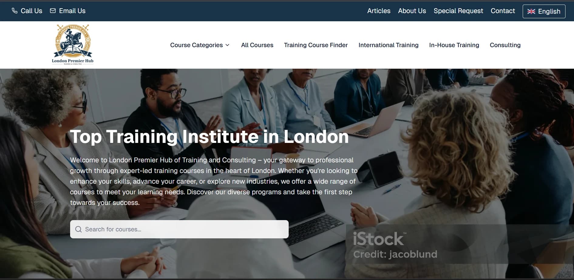 London Premier Hub of Training & Consulting