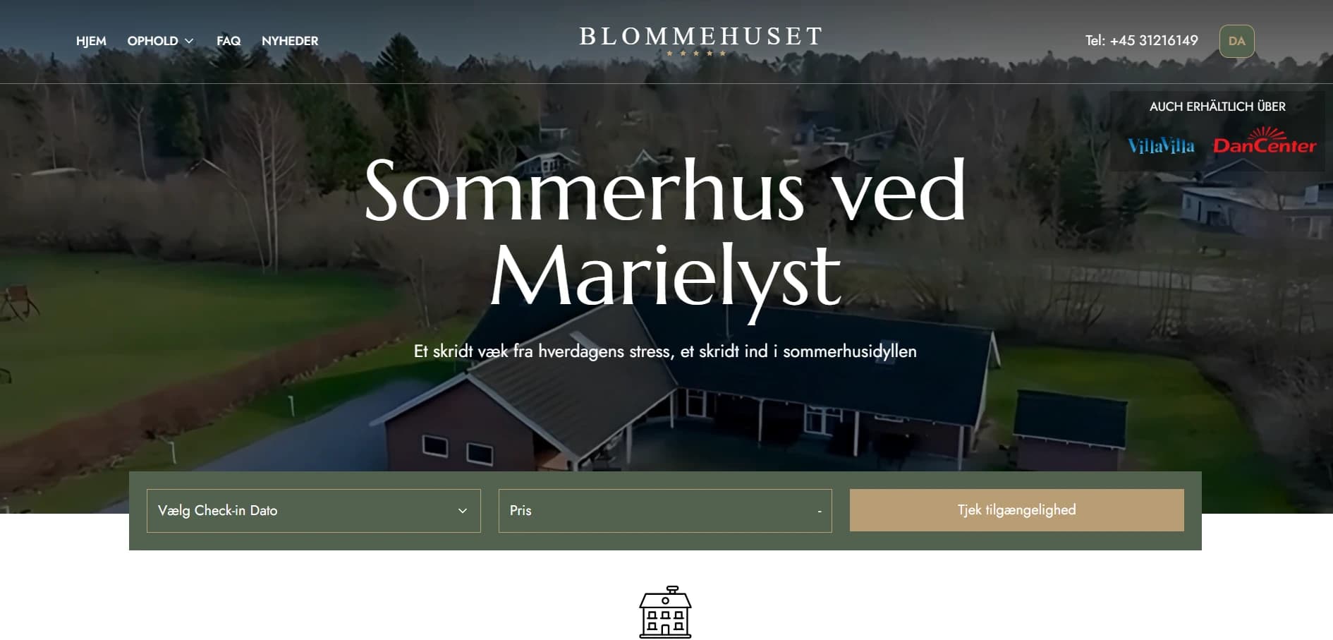Blommehuset – Luxury Vacation Booking Platform